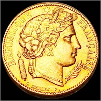 1851 French Gold 20 Francs UNCIRCULATED