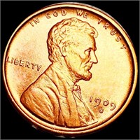 1909-S V.D.B. Lincoln Wheat Penny UNCIRCULATED