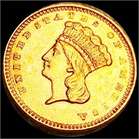 1858 Rare Gold Dollar UNCIRCULATED