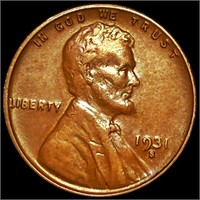 1931-S Lincoln Wheat Penny UNCIRCULATED