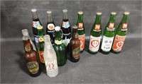 Assorted Souvenir Soda Pop Bottles