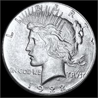 1922-S Silver Peace Dollar UNCIRCULATED