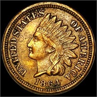 1864 Indian Head Penny CLOSELY UNCIRCULATED