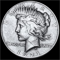 1921 Silver Peace Dollar LIGHTLY CIRCULATED