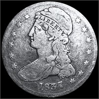 1837 Capped Bust Half Dollar NICELY CIRCULATED