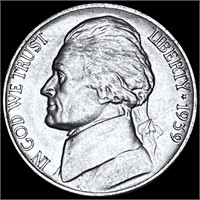 1939-D Jefferson Nickel CLOSELY UNCIRCULATED