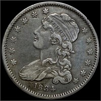 1834 Capped Bust Quarter LIGHTLY CIRCULATED