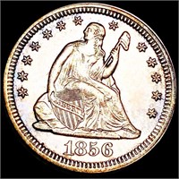 1856 Seated Liberty Quarter UNCIRCULATED