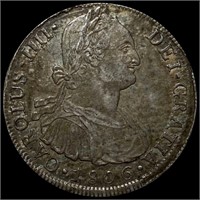 1806 Spanish Silver 8 Reales CLOSELY UNC