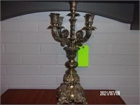 Silver Plated Lamp Stand