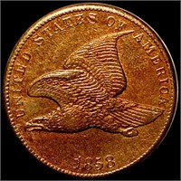 1858 Flying Eagle Cent UNCIRCULATED