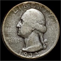 1932-D Washington Silver Quarter NICELY CIRCULATED