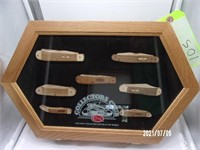 Case XX Wooden Knife Molds and Display Case