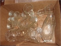 Lot Clear Glassware
