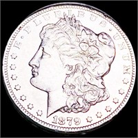 1879-CC Morgan Silver Dollar CLOSELY UNC
