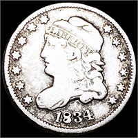 1834 Capped Bust Half Dime NICELY CIRCULATED