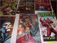 Iron Man, Hulk, Wolverine & Misc Comic Books (10)
