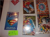 Superman Comic Books (5)