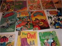 Flash Gordon, Buck Rogers & Misc Comic Books (9)
