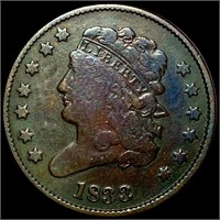 1833 Classic Head Half Cent NICELY CIRCULATED