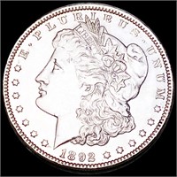 1892 Morgan Silver Dollar UNCIRCULATED