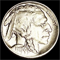 1913 TY1 Buffalo Head Nickel CLOSELY UNC