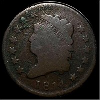 1814 Classic Head Large Cent NICELY CIRCULATED