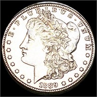 1889-S Morgan Silver Dollar CLOSELY UNC