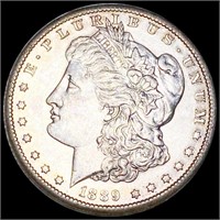 1889-S Morgan Silver Dollar CLOSELY UNC
