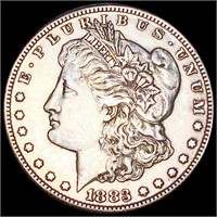 1883-S Morgan Silver Dollar ABOUT UNC