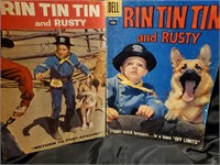 2 Rin Tin Tin Comic Books