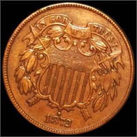 1872 Two Cent Piece UNCIRCULATED