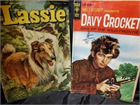 Lassie and Davy Crockett Comic Books