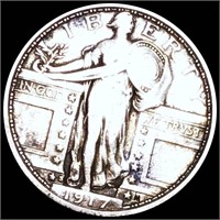 1917-S TY1 Standing Liberty Quarter NICELY CIRC
