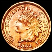1864 "With L" Indian Head Penny UNCIRCULATED