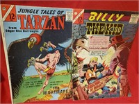 Tarzan and Billy the Kid Comic Books