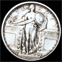 1917 TY1 Standing Liberty Quarter UNCIRCULATED