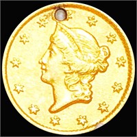 1852-O Rare Gold Dollar UNCIRCULATED