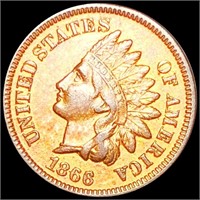 1866 Indian Head Penny UNCIRCULATED