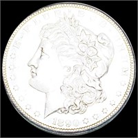 1890-CC Morgan Silver Dollar UNCIRCULATED