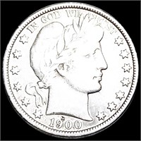 1900-O Barber Silver Half Dollar NICELY CIRCULATED