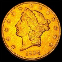 1904-S-$20 Gold Double Eagle UNCIRCULATED