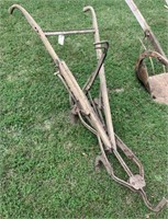 Antique plow