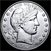 1912-D Barber Silver Half Dollar UNCIRCULATED