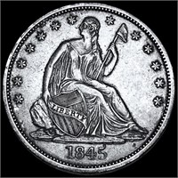 1845-O Seated Liberty Half Dollar CLOSELY UNC