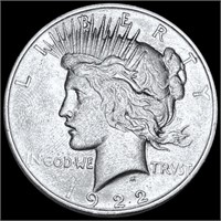 1922-D Silver Peace Dollar XF