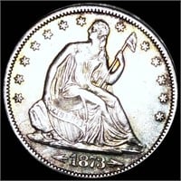 1873-S Seated Liberty Half Dollar UNCIRCULATED