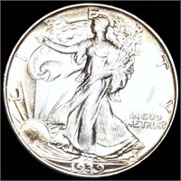 1939-S Walking Liberty Half Dollar UNC
