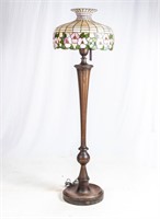 Furniture Vintage Tiffany Style Floor Lamp