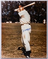 Joe DiMaggio Signed 15.75" x 20" Photograph